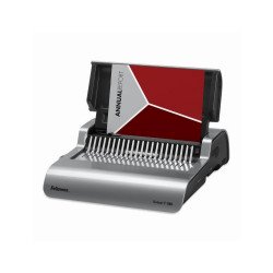 Spirálozógép, műanyag spirálkötéshez, elektromos, 500lap, Fellowes® Quasar-E Irodatechnika, kellékei Fellowes