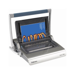 Spirálozógép, fém spirálkötéshez, manuális, 130lap, Fellowes® Galaxy Wire Irodatechnika, kellékei Fellowes