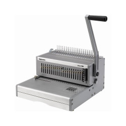 Spirálozógép, műanyag spirálkötéshez, manuális, 500lap, Fellowes® Orion Irodatechnika, kellékei Fellowes