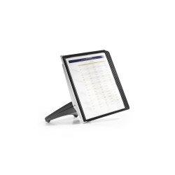 Bemutatótábla tartó, A4, 5 db panellel, Durable Sherpa Soho fekete Irodatechnika, kellékei Durable