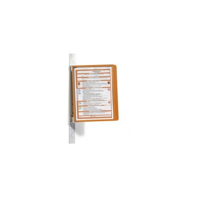 Bemutatótábla tartó, Durable Vario® Magnet Wall 5, narancssárga Bemutatótábla tartó, Durable Vario® Magnet Wall 5, narancssárga