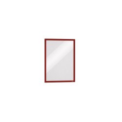 Infókeret A3, XXL csomag, 6 db/csomag, Durable Duraframe® piros Irodatechnika, kellékei Durable