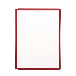 Bemutatótábla panel, A4, 5 db/csomag, Durable Sherpa piros Irodatechnika, kellékei Durable