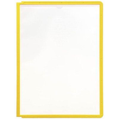 Bemutatótábla panel, A4, 5 db/csomag, Durable Sherpa sárga Bemutatótábla panel, A4, 5 db/csomag, Durable Sherpa sárga