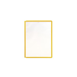 Bemutatótábla panel, A4, 5 db/csomag, Durable Sherpa sárga Irodatechnika, kellékei Durable