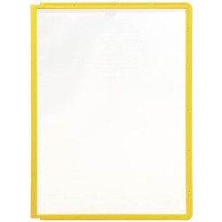 Bemutatótábla panel, A4, 5 db/csomag, Durable Sherpa sárga Irodatechnika, kellékei Durable