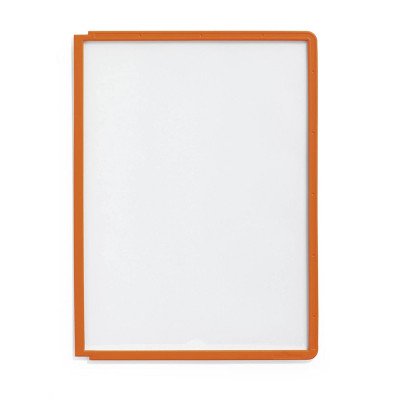 Bemutatótábla panel, A4, 5 db/csomag, Durable Sherpa narancs Bemutatótábla panel, A4, 5 db/csomag, Durable Sherpa narancs