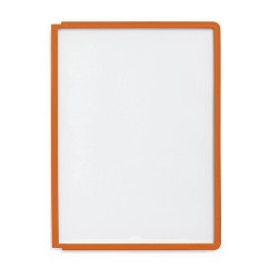 Bemutatótábla panel, A4, 5 db/csomag, Durable Sherpa narancs Irodatechnika, kellékei Durable