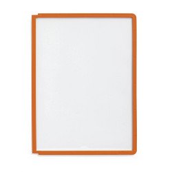 Bemutatótábla panel, A4, 5 db/csomag, Durable Sherpa narancs Irodatechnika, kellékei Durable