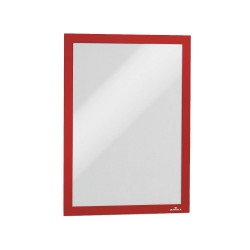 Infókeret A4, Durable Duraframe® piros Irodatechnika, kellékei Durable