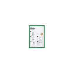 Infókeret A4, XXL csomag, 10 db/doboz, Durable Duraframe® zöld Irodatechnika, kellékei Durable