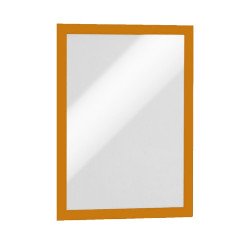 Infókeret A4, XXL csomag, 10 db/doboz, Durable Duraframe® narancssárga Irodatechnika, kellékei Durable