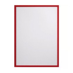 Infókeret A3, 5 db/csomag, Durable Duraframe® Magnetic piros Irodatechnika, kellékei Durable