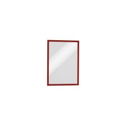 Infókeret A3, 5 db/csomag, Durable Duraframe® Magnetic piros Irodatechnika, kellékei Durable