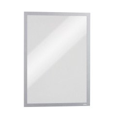 Infókeret A3, 5 db/csomag, Durable Duraframe® Magnetic ezüst Irodatechnika, kellékei Durable
