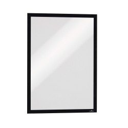 Infókeret A4, 5 db/csomag, Durable Duraframe® Magnetic fekete Irodatechnika, kellékei Durable