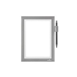 Infókeret A5, öntapadó hátlap, mágneses záródás Duraframe® Note ezüst Irodatechnika, kellékei Durable