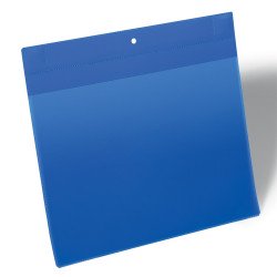 Mágneses dokumentum tároló zseb A4, fekvő, 10 db/csomag, Durable Neodym kék Irodatechnika, kellékei Durable
