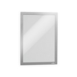 Infókeret A4, XXL csomag, 10 db/doboz, Durable Duraframe® ezüst