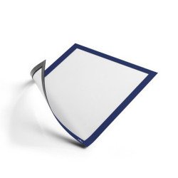 Infókeret A4, 5 db/csomag, Durable Duraframe® Magnetic sötétkék Irodatechnika, kellékei Durable