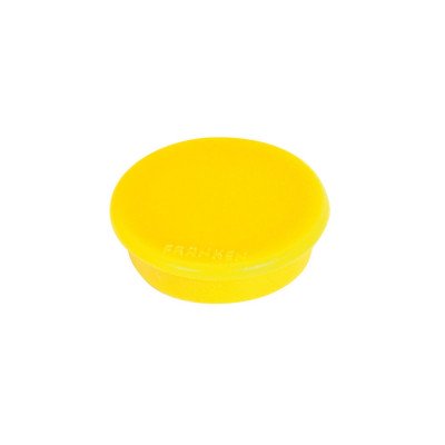 Mágnes 24mm, 10 db/csomag, Franken sárga Mágnes 24mm, 10 db/csomag, Franken sárga