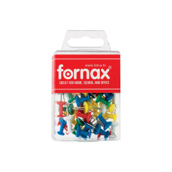 Térképtű BC-23 színes, 50 db/doboz, Fornax Irodatechnika, kellékei Fornax