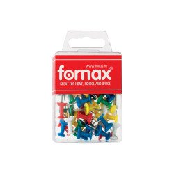 Térképtű BC-23 színes, 50 db/doboz, Fornax Irodatechnika, kellékei Fornax