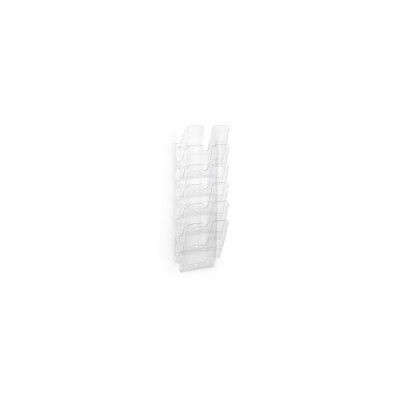 Prospektustartó A4, Durable Flexiplus 6 db/csomag, áttetsző