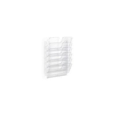Prospektustartó A4, Durable Flexiplus 6 fekvő, áttetsző Prospektustartó A4, Durable Flexiplus 6 fekvő, áttetsző