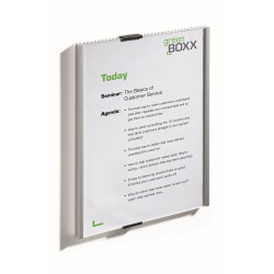 Információs tábla 210x297mm, Info Sign Durable ezüst