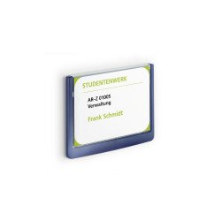 Információs tábla 149x105,5mm, Durable kék Irodatechnika, kellékei Durable
