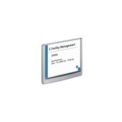 Információs tábla 149x105,5mm, Durable szürke Irodatechnika, kellékei Durable