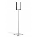 Információs tábla, padlóállvány, A4, basic Durable antracit INFO STAND BASIC