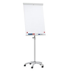 Flipchart tábla mobil 68x105cm, mágneses 5 görgős gurítható ValueLine Franken Irodatechnika, kellékei Franken