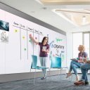 Táblafólia 101x300cm, öntapadós, mágneses Legamaster fehér