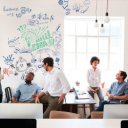 Táblafólia 101x300cm, öntapadós, mágneses Legamaster fehér