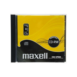 CD-RW80 12X újraírható CD normál tokban Maxell Számítástechnika és kellékei Maxell