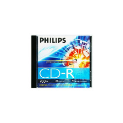 CD-R80 52X normál tokos Philips Számítástechnika és kellékei Philips