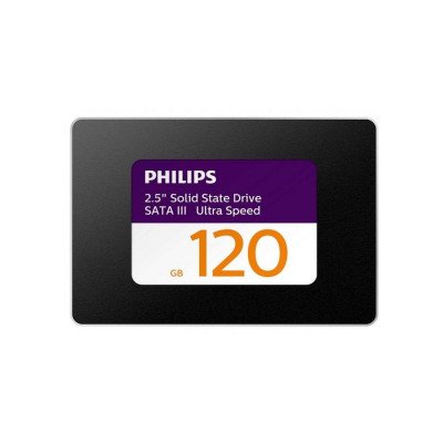 SSD meghajtó belső 2,5 SATA III SSD 120 Gb. Ultra Speed Philips