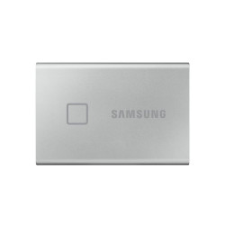SSD meghajtó Portable SSD USB 3,.2 1TB Solid State Disk, T7 Touch, Samsung Szürke Számítástechnika és kellékei Samsung
