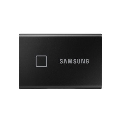 SSD meghajtó Portable SSD USB 3,.2 2TB Solid State Disk, T7 Touch, Samsung fekete