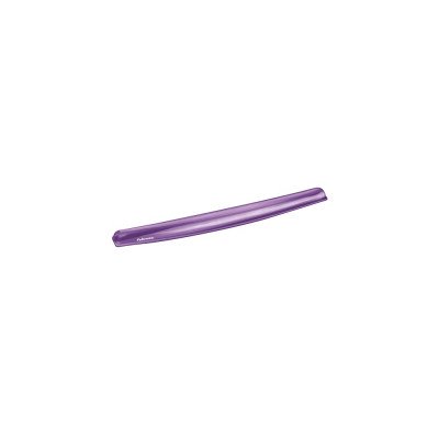 Csuklótámasz billentyűzethez, géltöltésű, Fellowes® Crystal Gel, lila Csuklótámasz billentyűzethez, géltöltésű, Fellowes® Crystal Gel, lila
