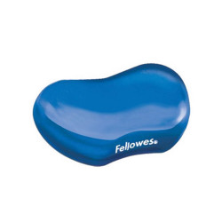Csuklótámasz, mini, géltöltésű, Fellowes® Crystal Gel, kék Számítástechnika és kellékei Fellowes