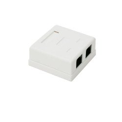 Cat.5e UTP 2xRJ45 falon kívüli öntapadó aljzat Számítástechnika és kellékei Egyéb