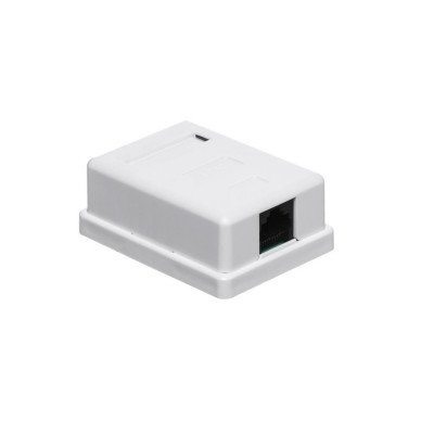 Cat.6 UTP 1xRJ45 falon kívüli öntapadó aljzat Quality Cat.6 UTP 1xRJ45 falon kívüli öntapadó aljzat Quality