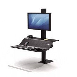 Munkaállomás ülő-álló, Fellowes® Lotus VE, egy monitorhoz Számítástechnika és kellékei Fellowes