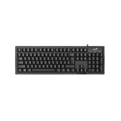 Billentyűzet vezetékes KB-102 Genius fekete Billentyűzet Genius