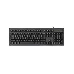 Billentyűzet vezetékes KB-102 Genius fekete Billentyűzet Genius