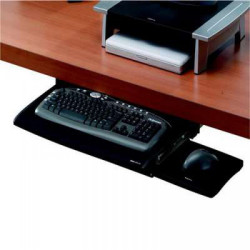 Billentyűzettartó fiók, kihúzható, Fellowes® Office Suites DeLux e Billentyűzet Fellowes