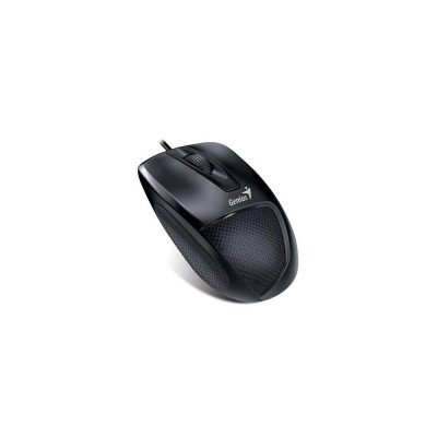 Egér optikai vezetékes DX-150X, USB, 1200dpi, Genius fekete